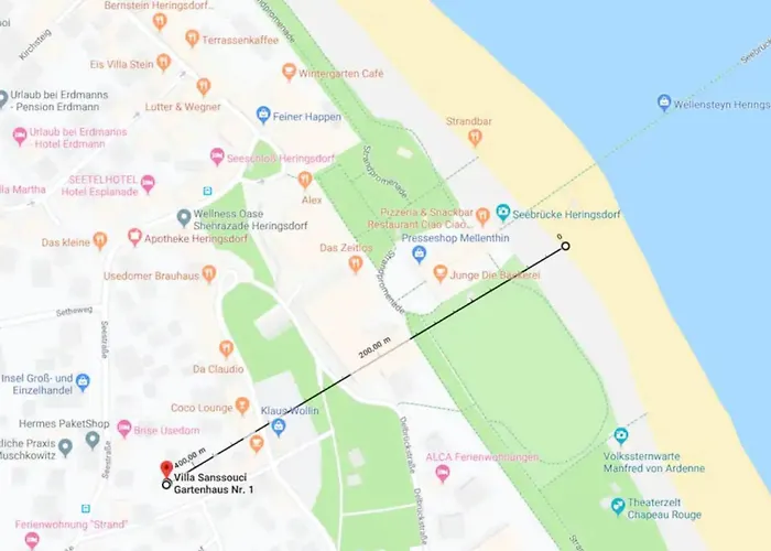 아파트 Familienfreundliches Modernes Nahe Zum Und Zur Pier *